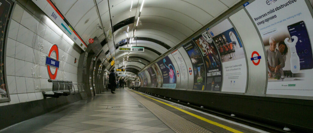 Bank underground station