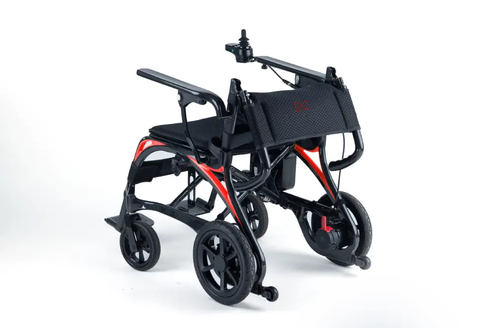 Ezi-Fold-Carbon folded back view