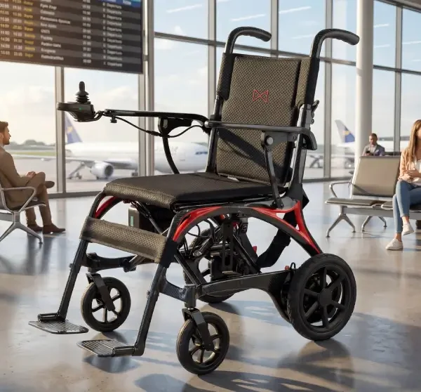 Ezi-Fold Carbon on floor of airport
