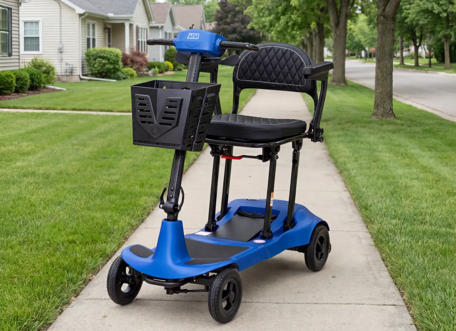 Lightweight mobility scooters