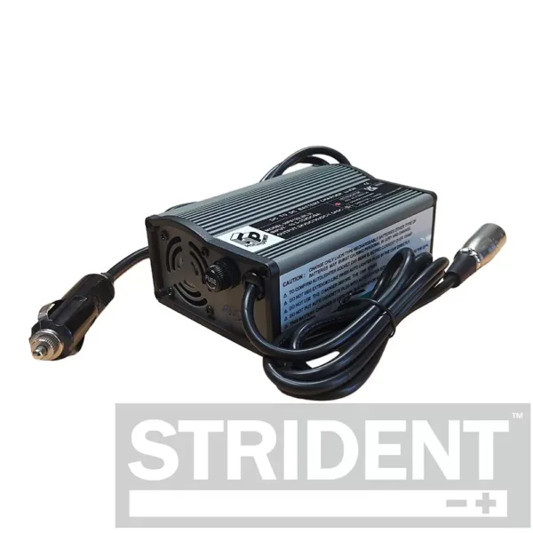 Strident In Car Lithium Battery Charger for Mobility Scooters