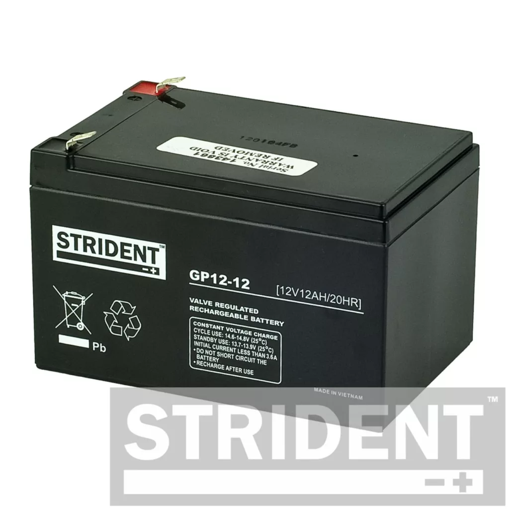 Strident™ GP12-12 Mobility Scooter Battery (Pair)