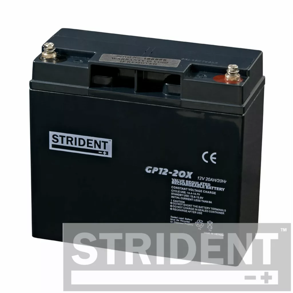 Strident™ GP12-20 Mobility Scooter Battery (Pair)