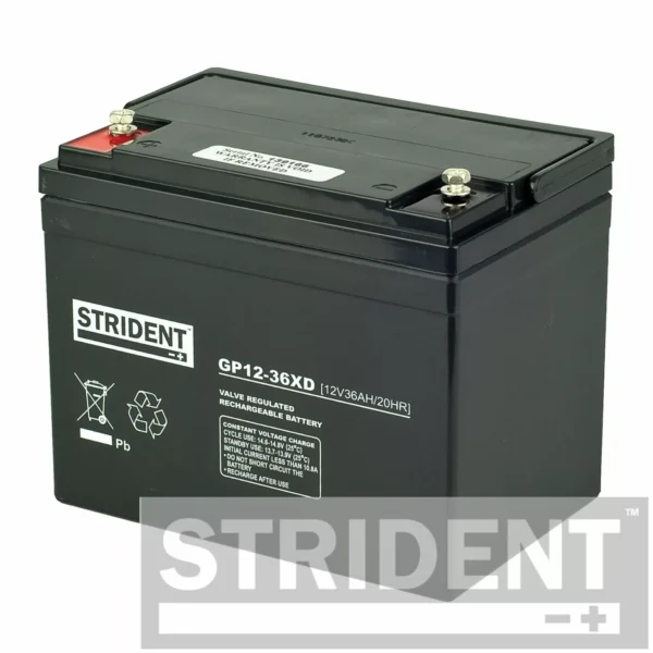 Strident™ GP12-36 Mobility Scooter Battery (Pair)
