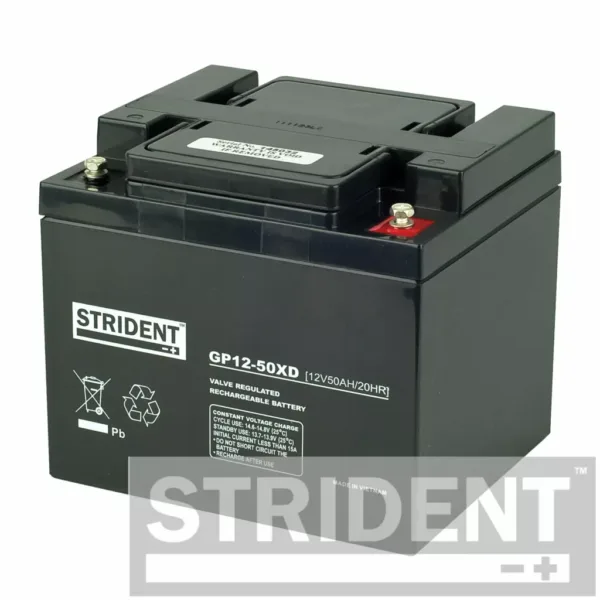 Strident™ GP12-50 Mobility Scooter Battery (Pair)